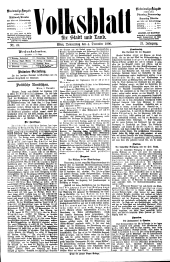 Volksblatt für Stadt und Land