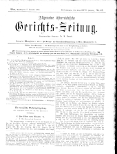 Allgemeine Österreichische Gerichtszeitung