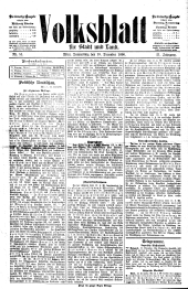 Volksblatt für Stadt und Land