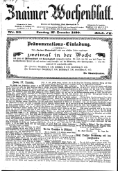 Znaimer Wochenblatt