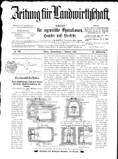 Zeitung für Landwirtschaft