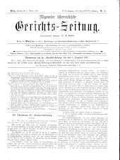 Allgemeine Österreichische Gerichtszeitung