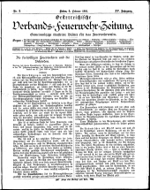 Österreichische Verbands-Feuerwehr-Zeitung