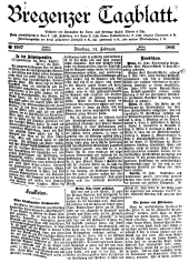 Bregenzer/Vorarlberger Tagblatt