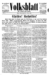 Volksblatt für Stadt und Land