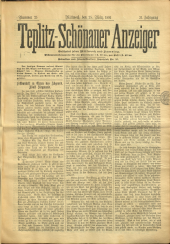 Teplitz-Schönauer Anzeiger