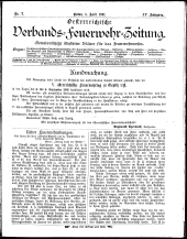 Österreichische Verbands-Feuerwehr-Zeitung