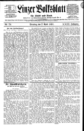 Linzer Volksblatt