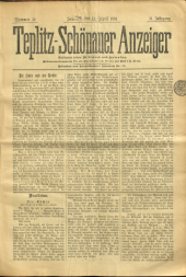 Teplitz-Schönauer Anzeiger