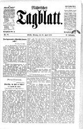 Mährisches Tagblatt