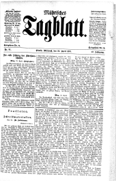 Mährisches Tagblatt