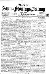 Wiener Sonn- und Montags-Zeitung