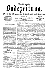 Österreichische Badezeitung