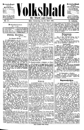 Volksblatt für Stadt und Land