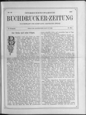 Buchdrucker-Zeitung