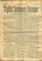 Teplitz-Schönauer Anzeiger