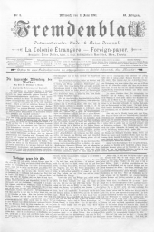 Fremdenblatt - Organ für die böhmischen Kurorte