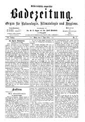 Österreichische Badezeitung