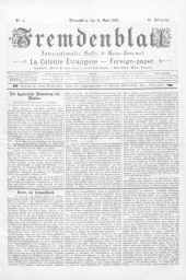 Fremdenblatt - Organ für die böhmischen Kurorte