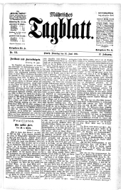 Mährisches Tagblatt