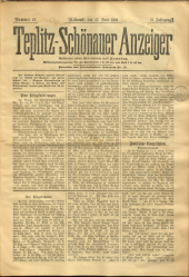 Teplitz-Schönauer Anzeiger