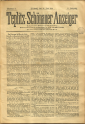 Teplitz-Schönauer Anzeiger