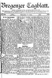 Bregenzer/Vorarlberger Tagblatt