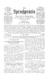 Die Spruchpraxis
