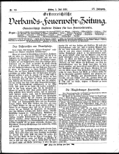 Österreichische Verbands-Feuerwehr-Zeitung