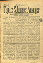 Teplitz-Schönauer Anzeiger