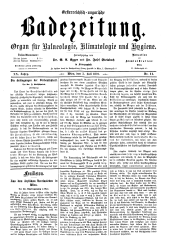 Österreichische Badezeitung