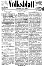 Volksblatt für Stadt und Land
