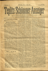 Teplitz-Schönauer Anzeiger