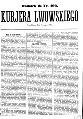 Kuryer Lwowski (Lemberger Courier)