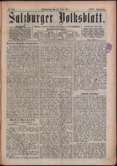 Salzburger Volksblatt: unabh. Tageszeitung f. Stadt u. Land Salzburg