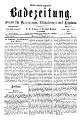 Österreichische Badezeitung