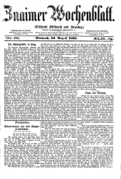 Znaimer Wochenblatt