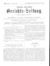 Allgemeine Österreichische Gerichtszeitung