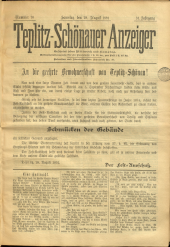 Teplitz-Schönauer Anzeiger