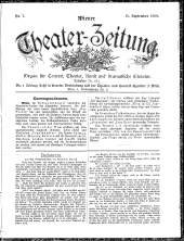 Wiener Theaterzeitung