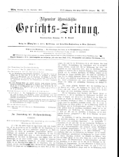 Allgemeine Österreichische Gerichtszeitung