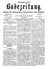 Österreichische Badezeitung