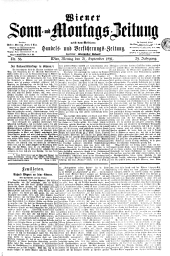 Wiener Sonn- und Montags-Zeitung