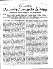 Österreichische Verbands-Feuerwehr-Zeitung