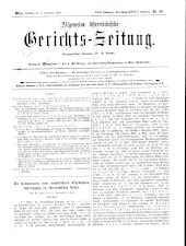 Allgemeine Österreichische Gerichtszeitung