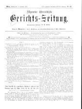 Allgemeine Österreichische Gerichtszeitung