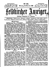 Feldkircher Anzeiger