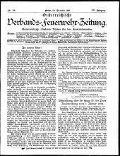 Österreichische Verbands-Feuerwehr-Zeitung