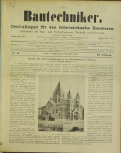 Der Bautechniker