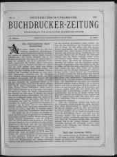 Buchdrucker-Zeitung